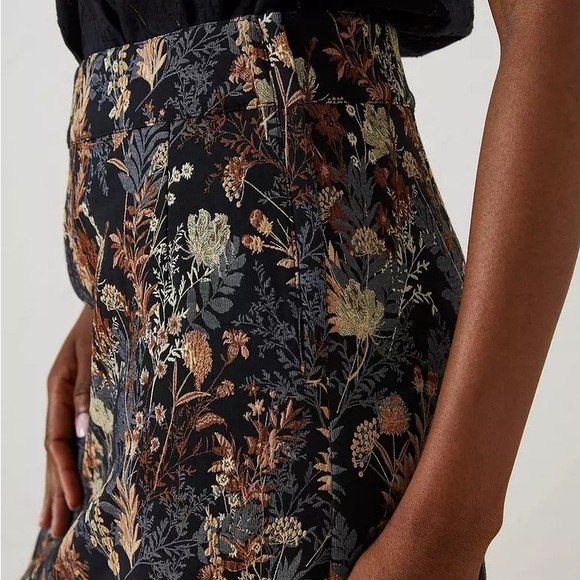 BNWT floral jaquard mini skirt size 6 - Picture 3 of 8